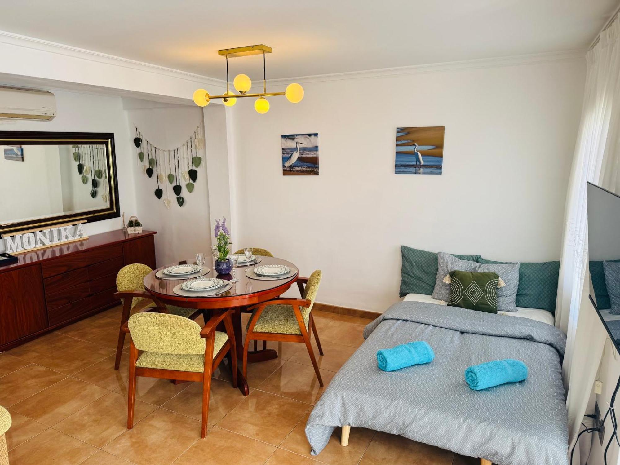Apartamento Monika Playa Y Grau 甘迪亚 外观 照片
